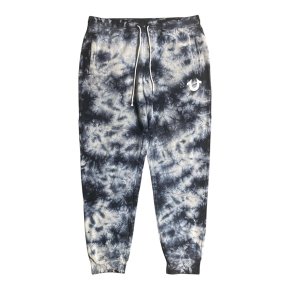 Men’s True Religion Tie Dye Joggers - Picture 1 of 8